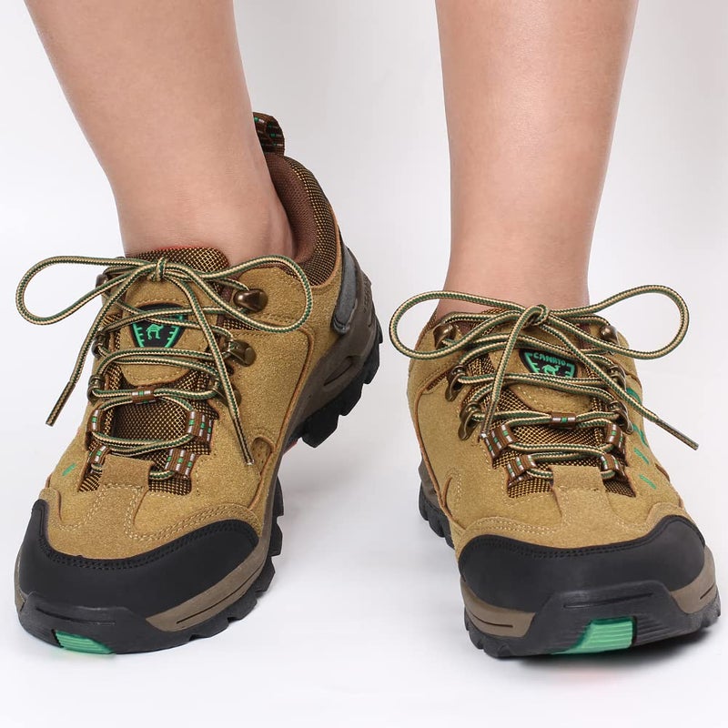 UpUGo 3 Pair Boot Shoe Laces, Round Shoelaces for Athletic Running Hiking Sneakers Shoes Boot - Image 5